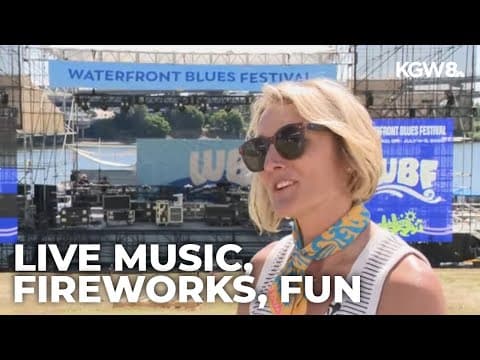 Waterfront Blues Festival returns to Portland for 2-day Fourth of July weekend celebration