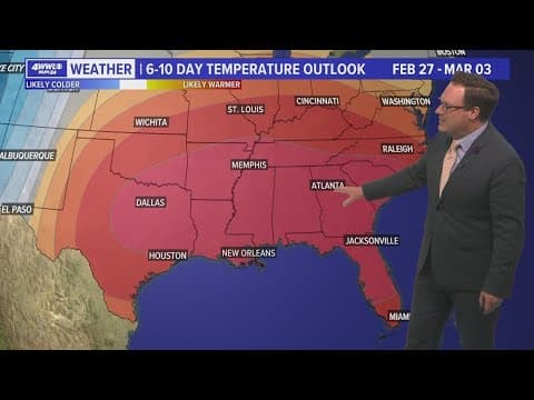 Weather: Warm and dry into early next week