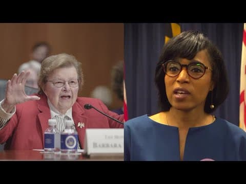 Former Maryland Sen. Barbara Mikulski endorses Angela Alsobrooks