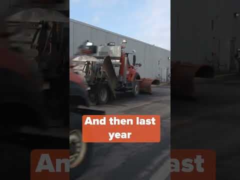 Ope, just gonna plow right past ya!