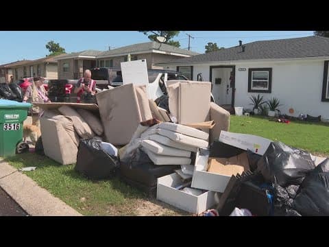 Kenner residents still dealing with Hurricane Francine damage