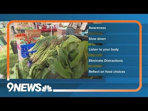 How to practice mindful eating