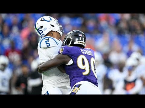 Anthony Richardson injured in preseason opener; Colts fall to Ravens