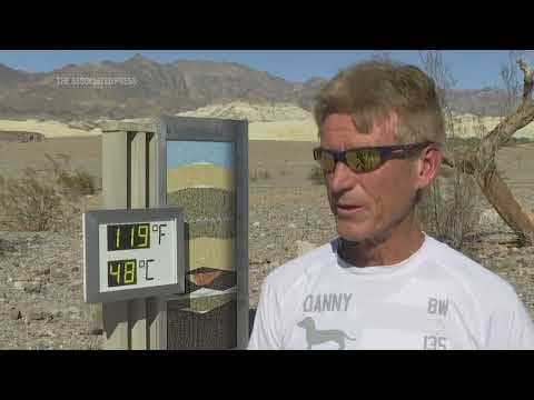 One runner's grueling 135-mile journey through one of the hottest places on Earth