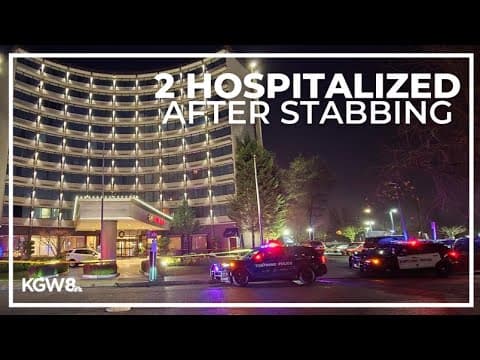 2 people stabbed in Northeast Portland
