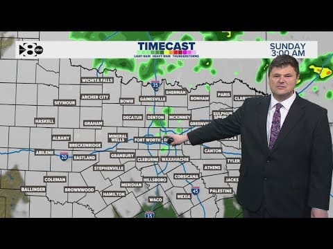 DFW Weather: Severe storms move out of North Texas