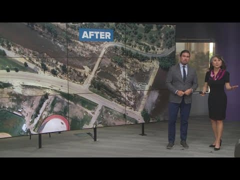 Satellite images show extent of Hill Country flooding