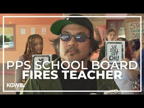 Community rallies around controversial PPS teacher during termination hearing