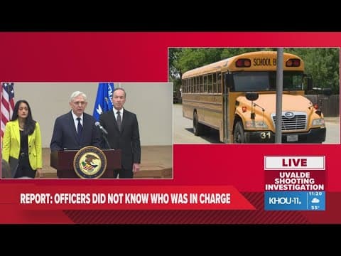 U.S. AG on Uvalde report: 'The work of healing here in Uvalde is only beginning'