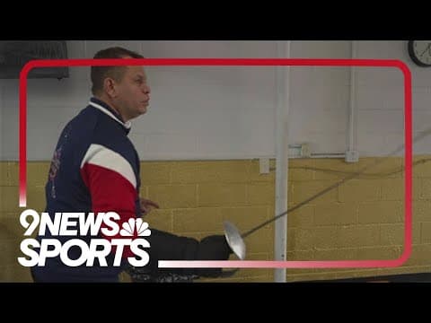 Venezuelan fencing coach overcomes language barrier to teach Denver students