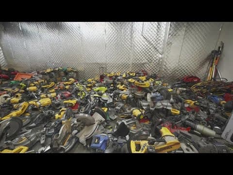 Police recover 18,600 stolen construction tools in Howard County