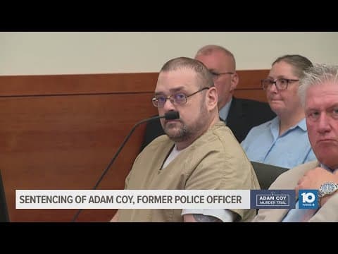Judge sentences former Columbus police officer Adam Coy convicted of murder in Andre Hill's death