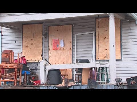 City boards up house in Franklinton following reports of crime, overdoses, thefts