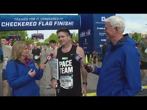 Meet the 2 people who cheered on runners for the whole 2025 Mini-Marathon