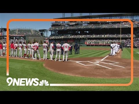 Preparing for a home opener at Coors Field