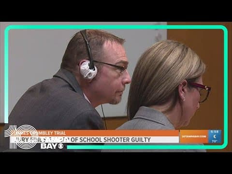 Michigan school shooter's father found guilty of involuntary manslaughter