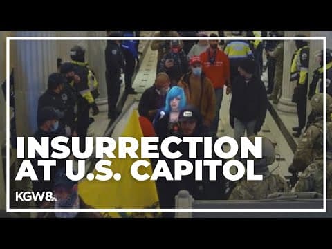 Portland woman pleads guilty to role in Jan. 6 insurrection at US Capitol