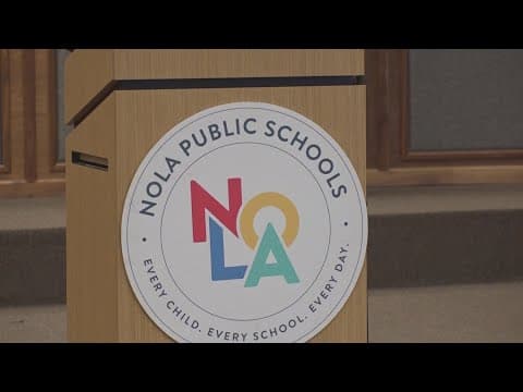 Watch live: New Orleans Unified School Plan
