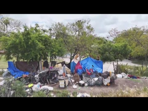 Homeless encampments near City Heights playground has neighbors frustrated