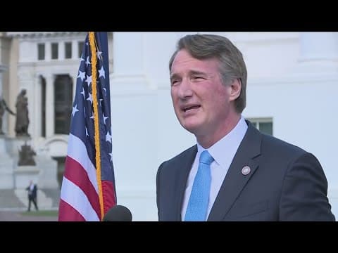 Gov. Glenn Youngkin reacts to Monumental Sports arena not being in proposed spending plan