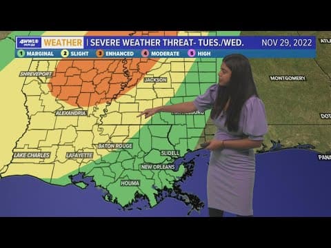 Strong storms move in later this week