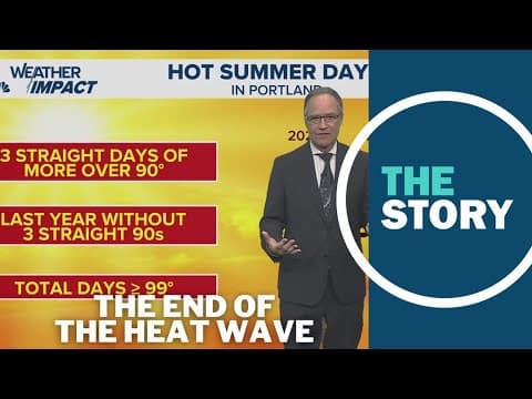 Portland heat wave moderates thanks to cloud cover