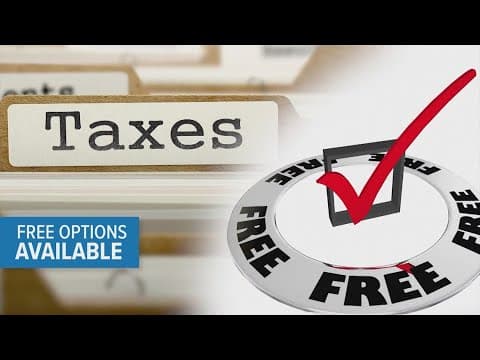 Why is there a good chance you don’t have to pay to do your taxes?