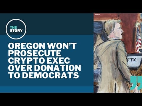 FTX exec will not face state criminal charges for donation to Oregon Democratic Party
