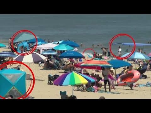 Beach tents and canopies are now banned in Ocean City, Maryland