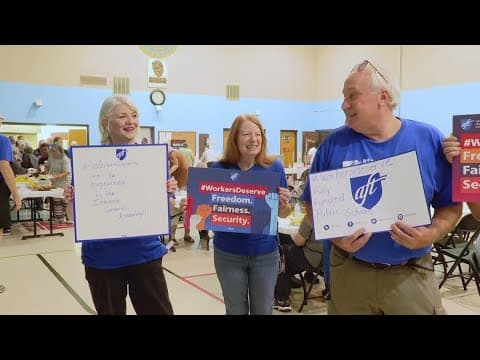 Anderson joins rallies across the nation to support workers' rights on Labor Day