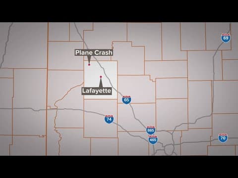 1 dead in small plane crash in Tippecanoe County