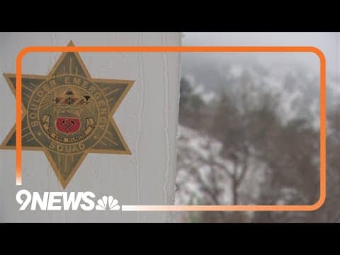 Boulder officials respond to reports of a dead body on Boulder Canyon Drive