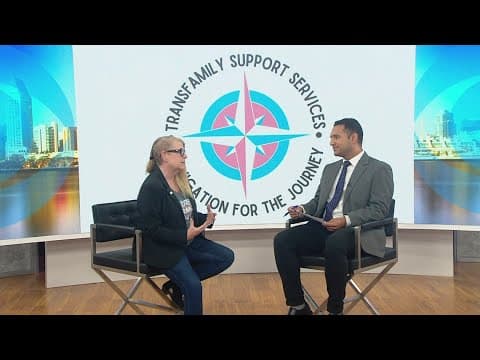 Transfamily Support Services CEO Kathy Moehlig visits CBS 8