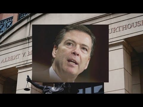 Comey pleads not guilty as lawyers signal intent to argue Trump foe's case is politically motivated