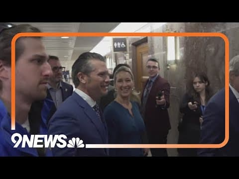 Hegseth meets with moderate Sen. Collins as he lobbies for key votes in the Senate