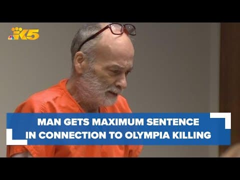 Man connected to fatal Olympia stabbing gets maximum sentence for charges
