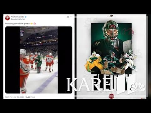 Wild snags spot in playoffs; Fleury plays last regular season game