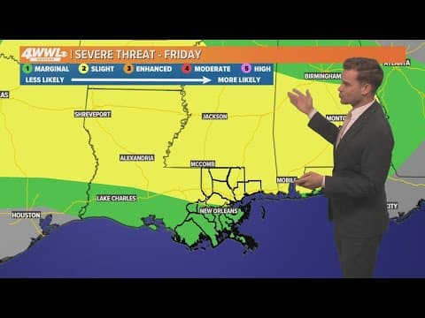 Beautiful afternoon ahead of storm chances Friday