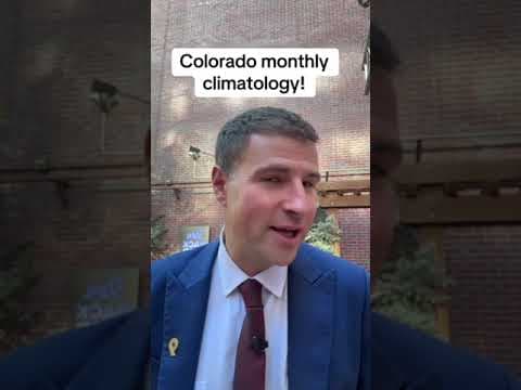 Colorado monthly climatology!
