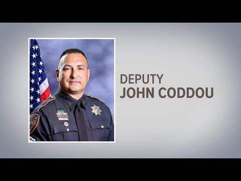 Funeral information released for HCSO deputy killed in crash on Grand Parkway