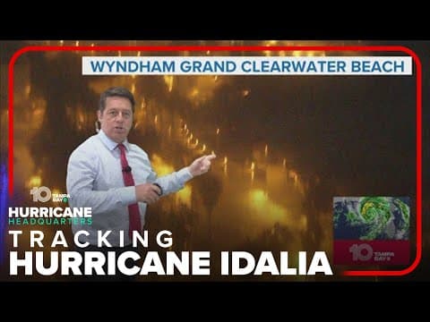Tracking the Tropics: 4 a.m. Aug. 30 | Clearwater Beach roads flooded