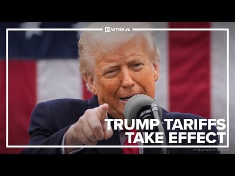 President Trump's increased steel, aluminum tariffs take effect Wednesday