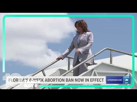Florida's six-week abortion ban is now in effect