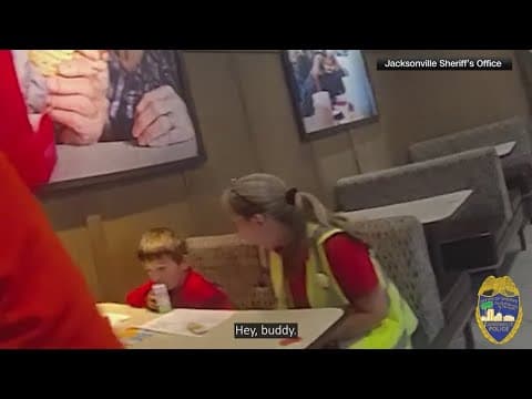 5-year-old boy sneaks out to Chick-fil-A, gets police escort home