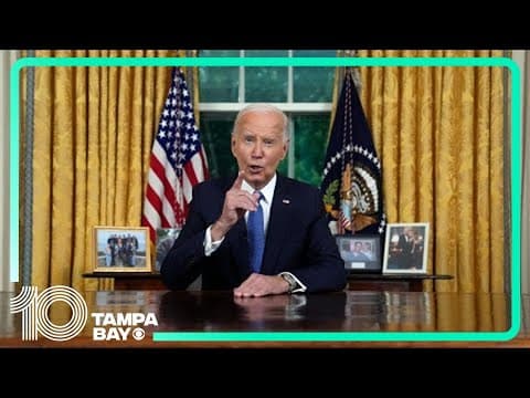 FULL REMARKS: President Joe Biden addresses the nation on his decision not to run for reelection