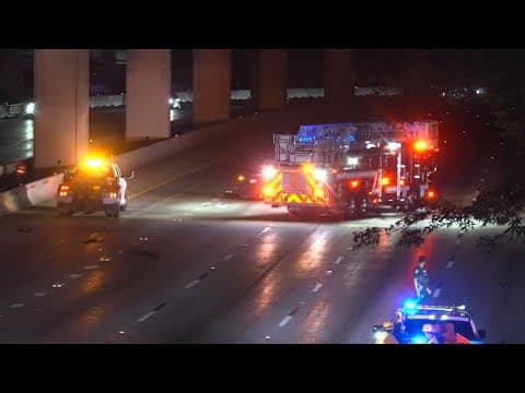 Deadly crash shuts down I-10 eastbound at Taylor
