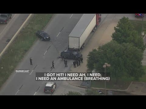 HPD officer hurt in crash on Highway 290 frontage road in Houston