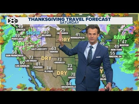 DFW weather: North Texas is warming up this weekend -- what about Thanksgiving Day plans?