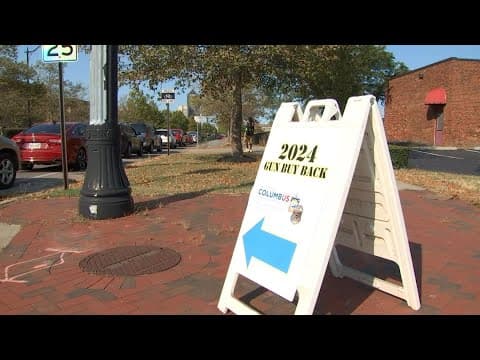 More than 200 guns collected during 2nd annual buyback event in Columbus