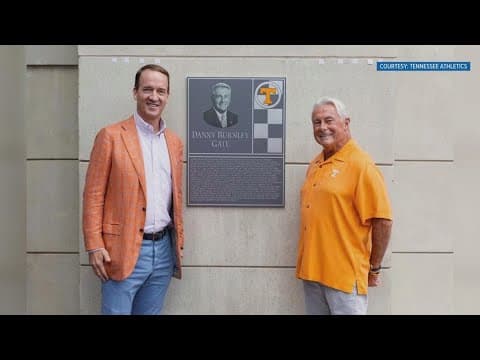 Neyland family-player gate named to honor Danny Burnley